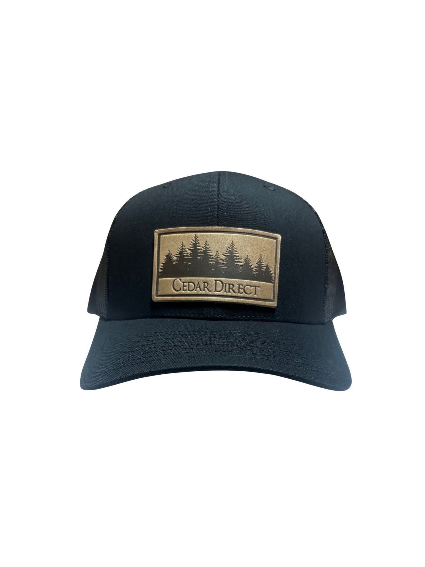 Leather Patch Snapback – Classic YUPOONG
